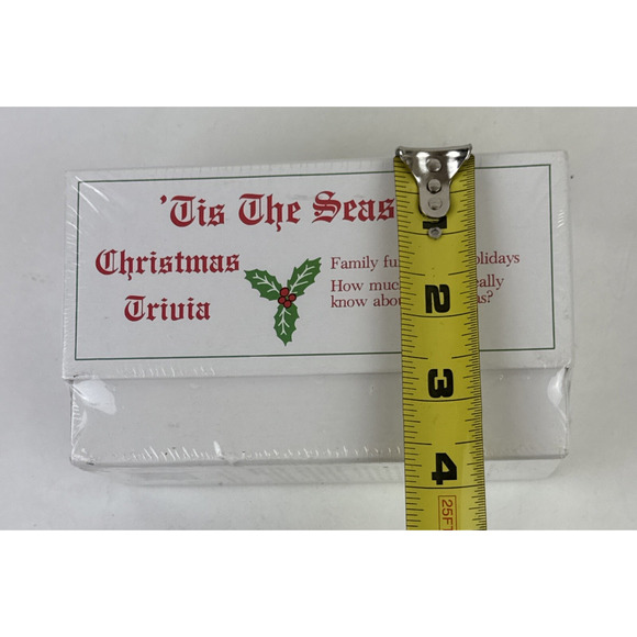 Tis The Season Christmas Trivia Card Game Family VTG USA Party Secret Santa Gift - Picture 10 of 10